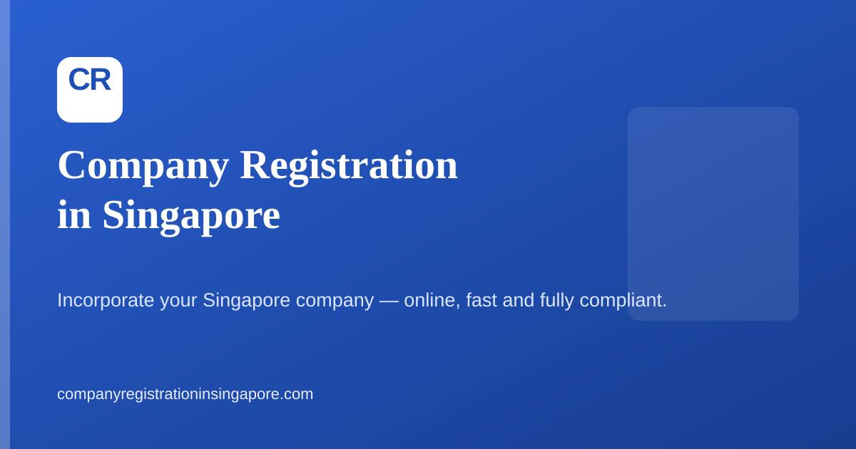 Company Registration in Singapore in Novena